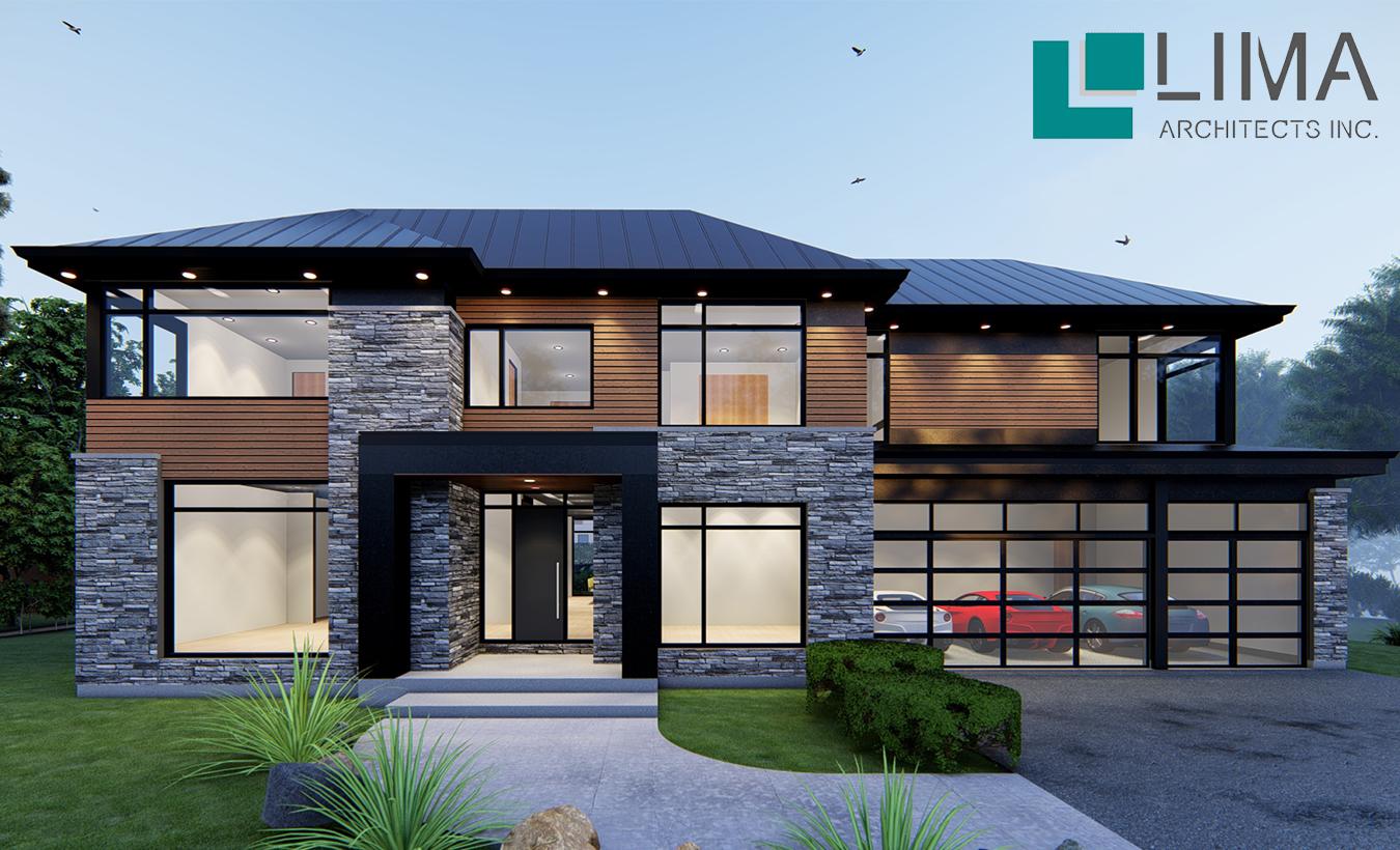 204 Maple Grove Ave Oakville ON - Custom Home  by Vertex Architects Inc 