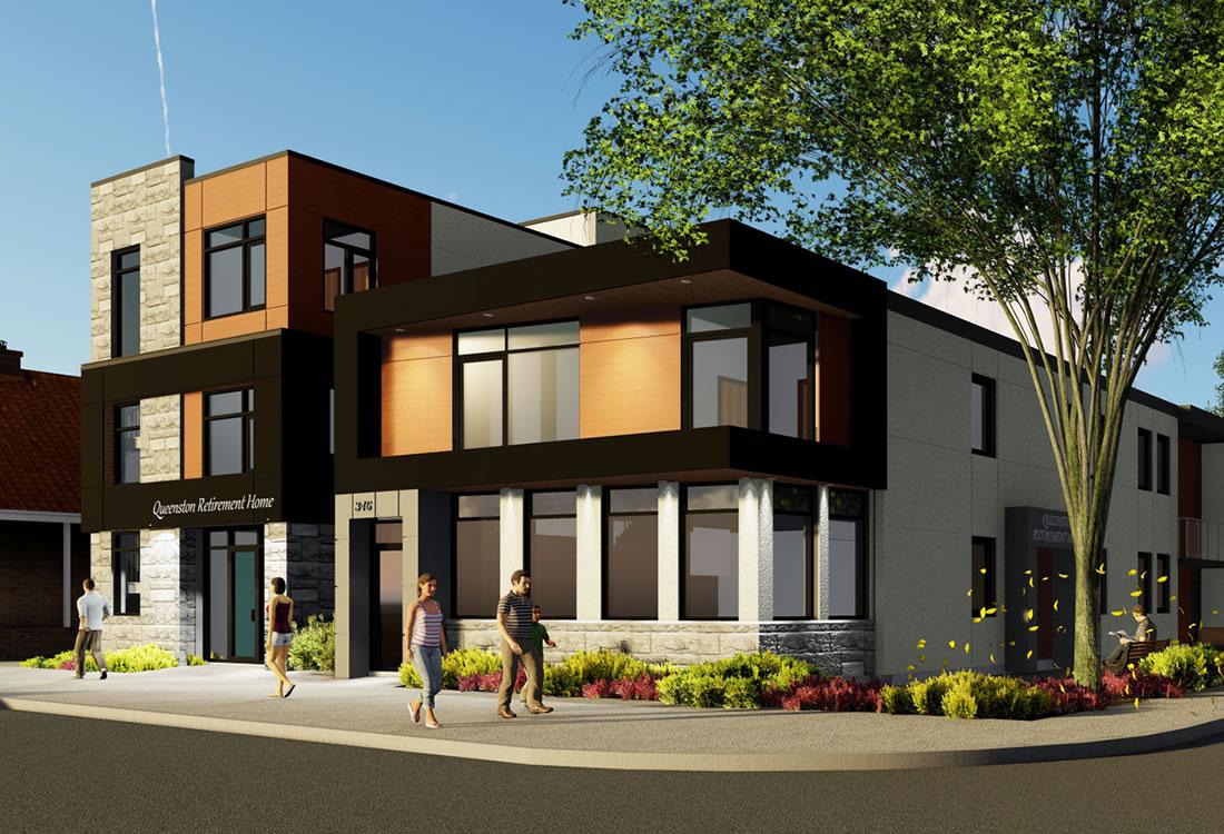 348 Queenston Road Retirement Home by Vertex Architects Inc 